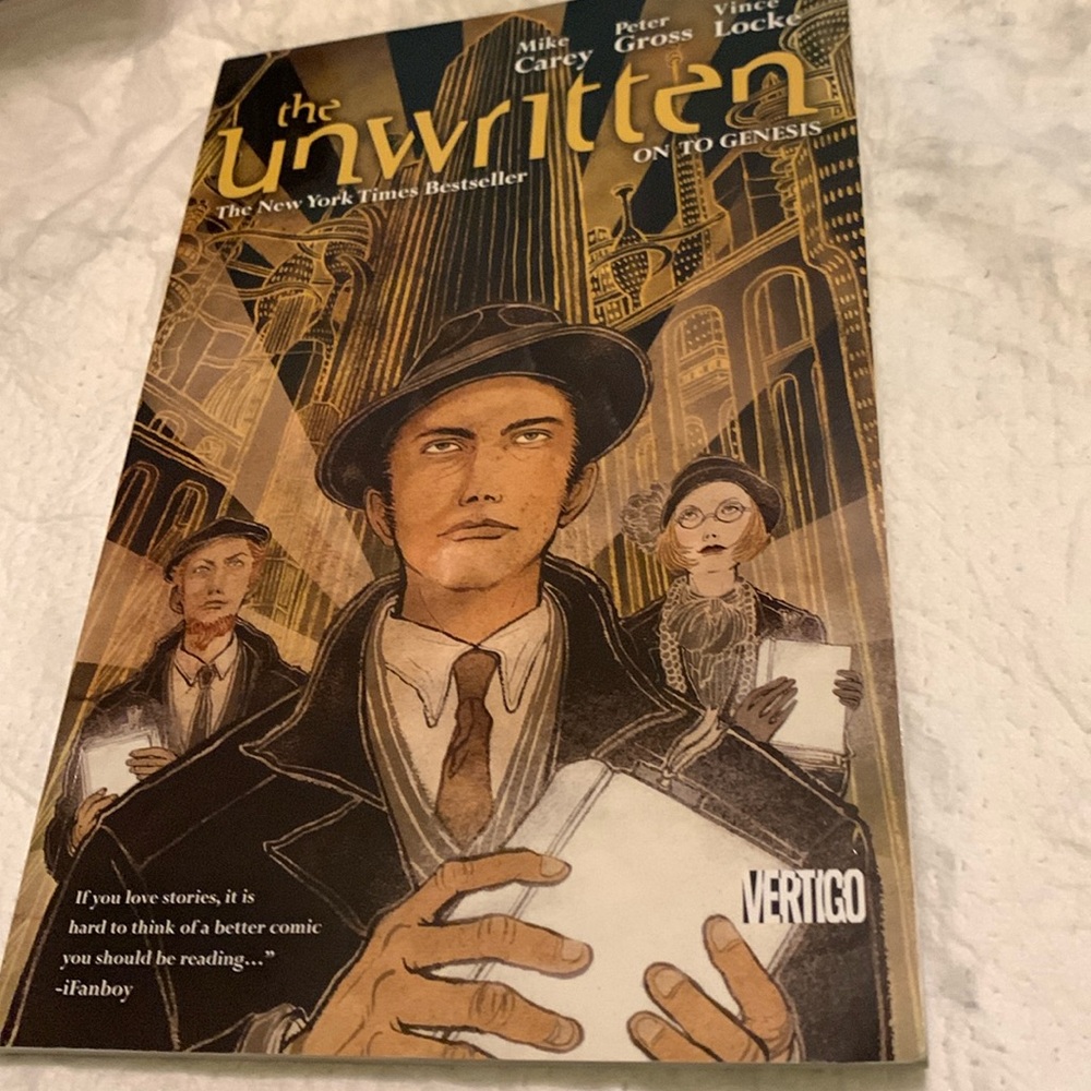 The Unwritten comic book